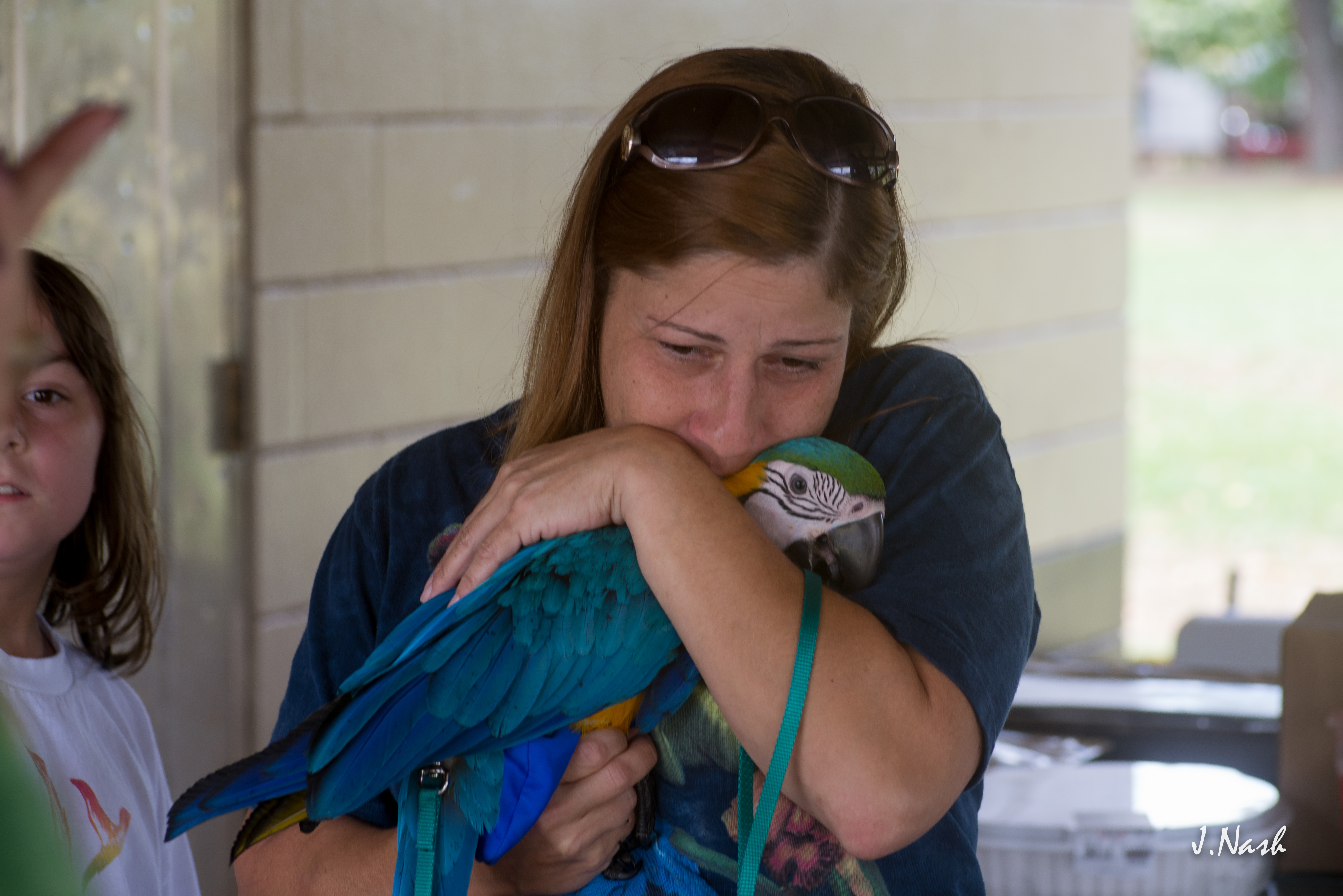 Parrot in quarantine space