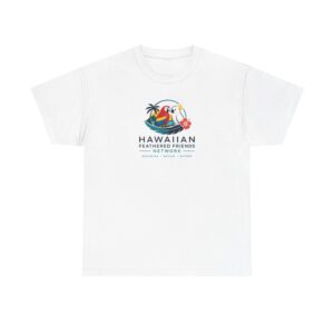 HFFN Logo T-Shirt — White, Black & Grey
