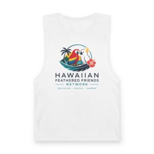 HFFN Logo Men's Tank Top — Raw Armhole Sleeveless Cut