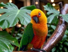 Jenday Conure — HFFN member's bird on Oʻahu