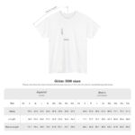 Size Chart, Cornsilk
